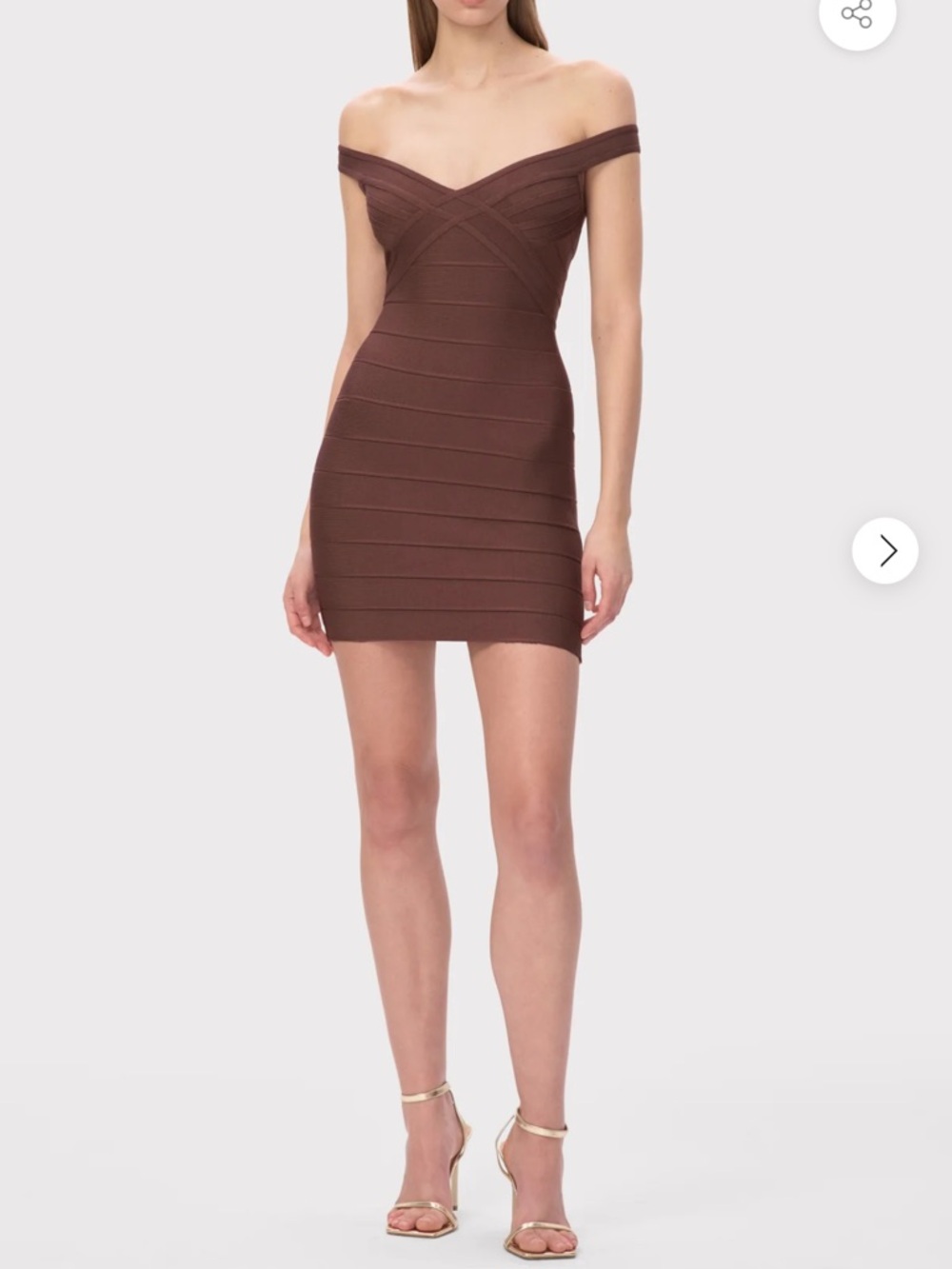 Herve Leger Rachel Bandage Mini Dress - Picture 1 of 5